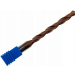 Wiertło węglikowe pokrywane VHM 6,2 x 53 x 91 mm 5D 55HRC TiSiN